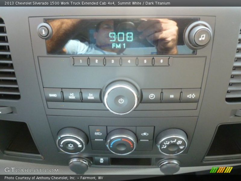 Controls of 2013 Silverado 1500 Work Truck Extended Cab 4x4