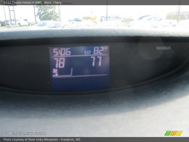 Black / Ivory 2011 Toyota Venza I4 AWD