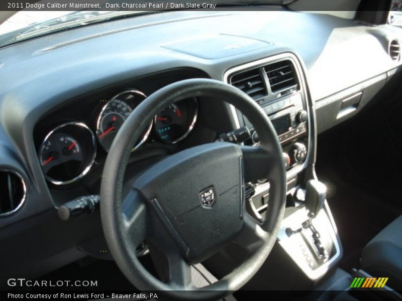 Dark Charcoal Pearl / Dark Slate Gray 2011 Dodge Caliber Mainstreet