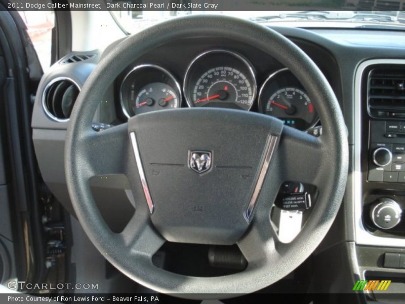 Dark Charcoal Pearl / Dark Slate Gray 2011 Dodge Caliber Mainstreet