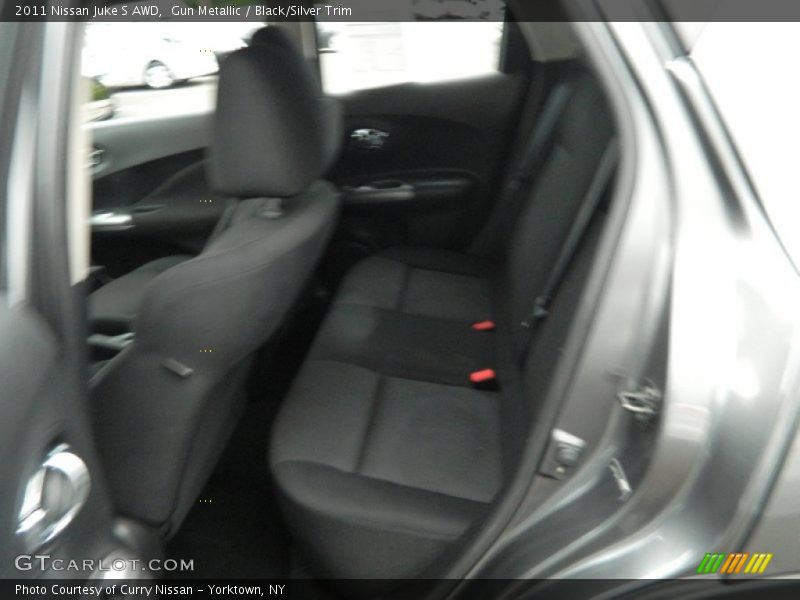 Gun Metallic / Black/Silver Trim 2011 Nissan Juke S AWD