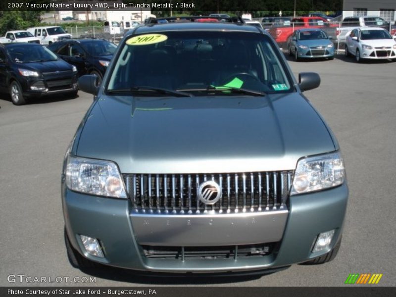 Light Tundra Metallic / Black 2007 Mercury Mariner Luxury 4WD