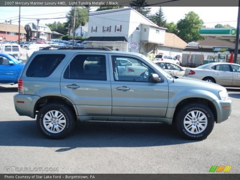 Light Tundra Metallic / Black 2007 Mercury Mariner Luxury 4WD