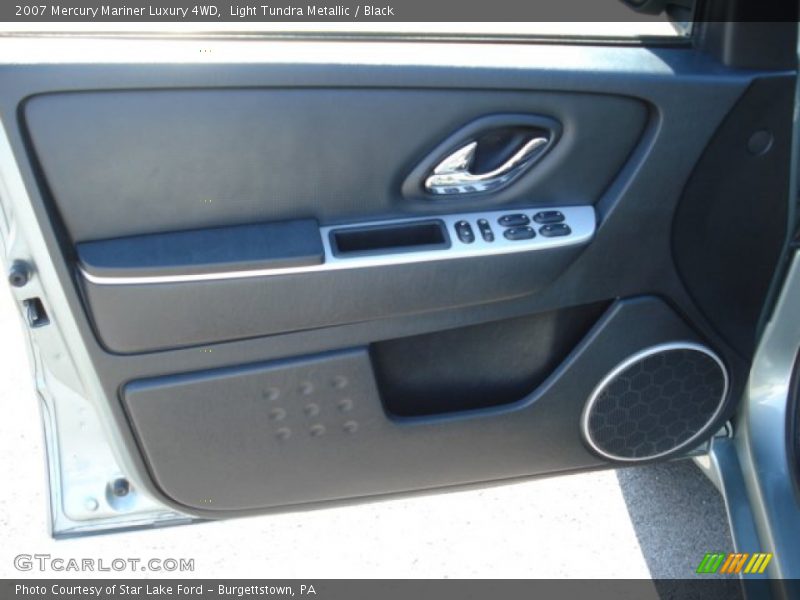 Light Tundra Metallic / Black 2007 Mercury Mariner Luxury 4WD