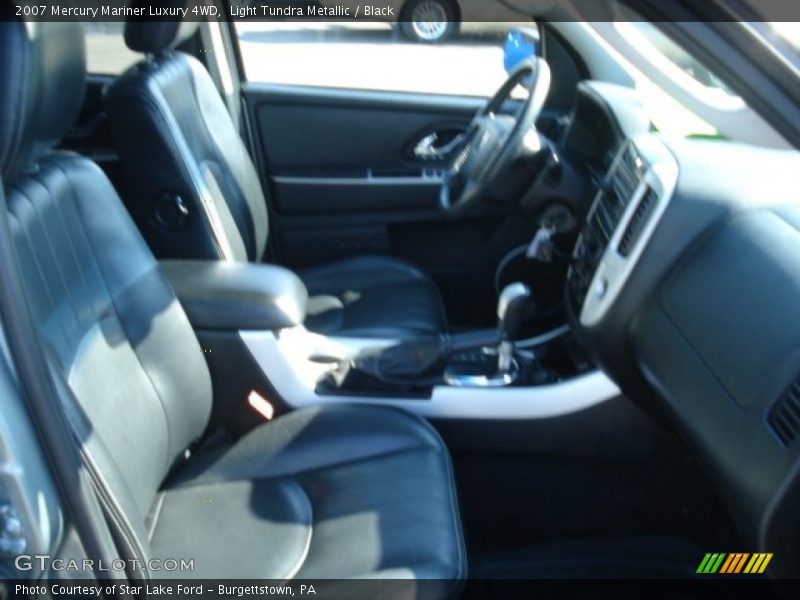 Light Tundra Metallic / Black 2007 Mercury Mariner Luxury 4WD