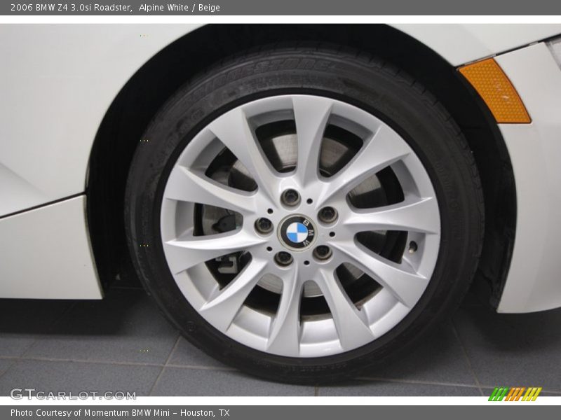 Alpine White / Beige 2006 BMW Z4 3.0si Roadster