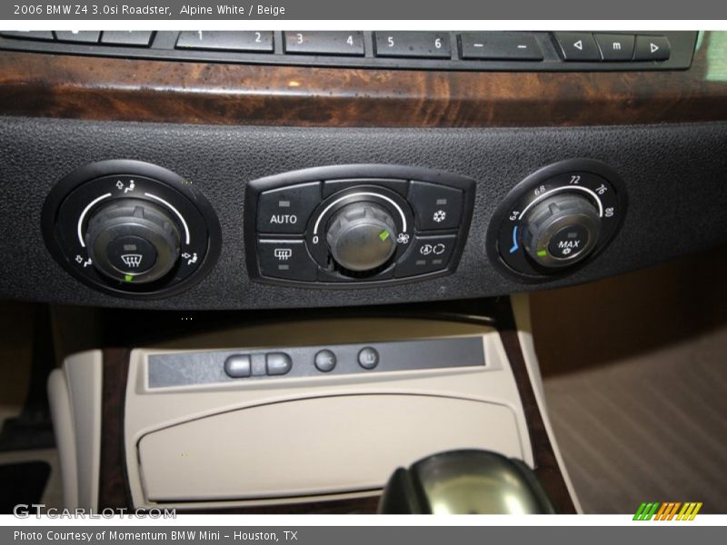Alpine White / Beige 2006 BMW Z4 3.0si Roadster