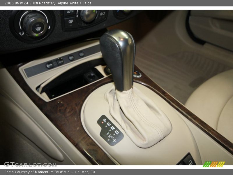 Alpine White / Beige 2006 BMW Z4 3.0si Roadster