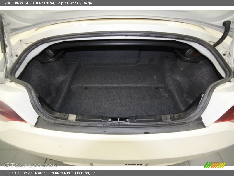 Alpine White / Beige 2006 BMW Z4 3.0si Roadster