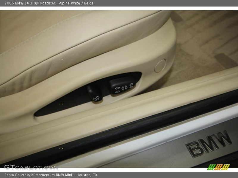 Alpine White / Beige 2006 BMW Z4 3.0si Roadster