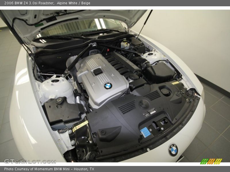 Alpine White / Beige 2006 BMW Z4 3.0si Roadster