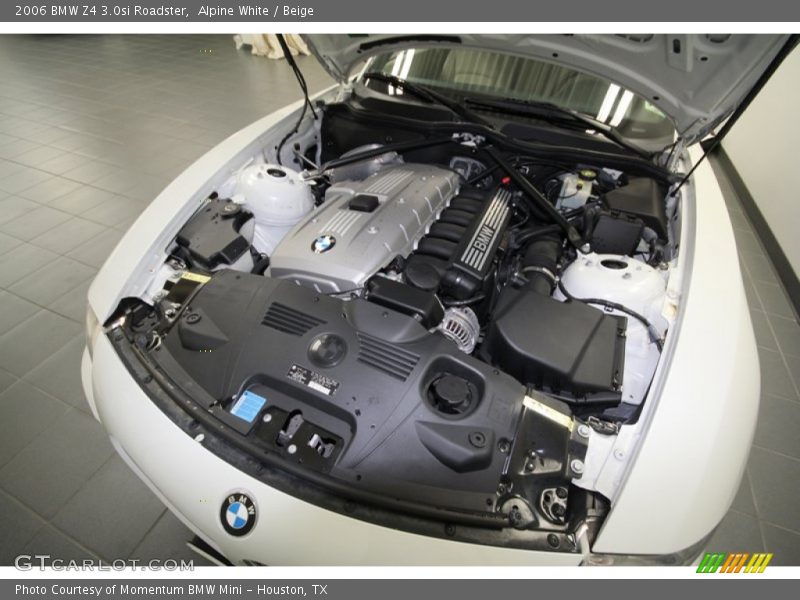 Alpine White / Beige 2006 BMW Z4 3.0si Roadster