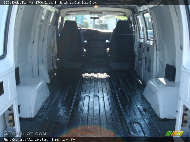 Bright White / Dark Slate Gray 2001 Dodge Ram Van 1500 Cargo