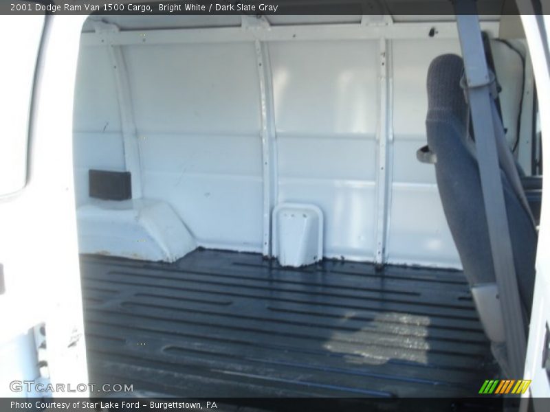 Bright White / Dark Slate Gray 2001 Dodge Ram Van 1500 Cargo