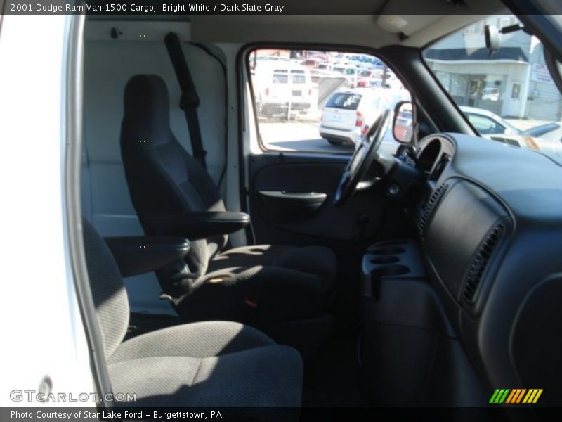 Bright White / Dark Slate Gray 2001 Dodge Ram Van 1500 Cargo