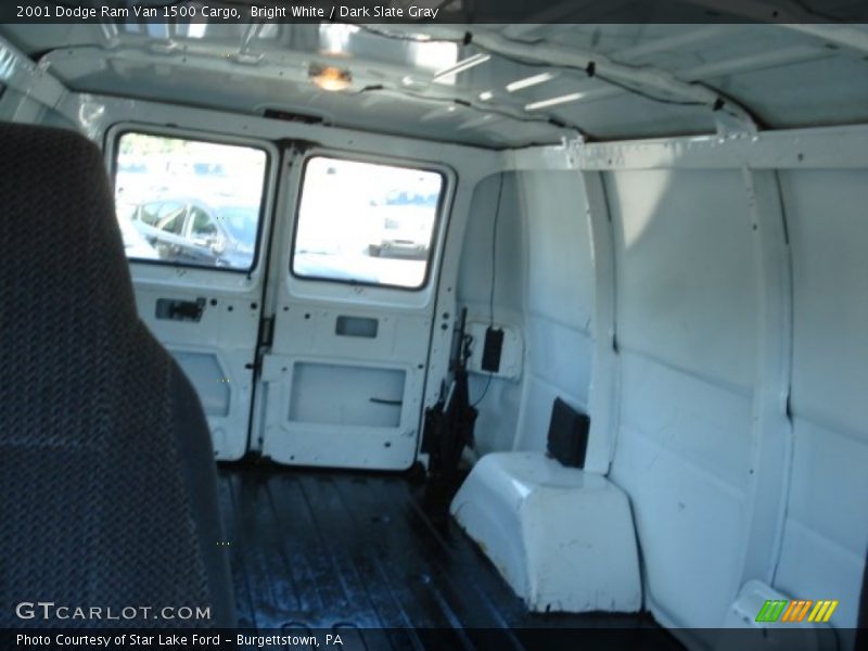 Bright White / Dark Slate Gray 2001 Dodge Ram Van 1500 Cargo
