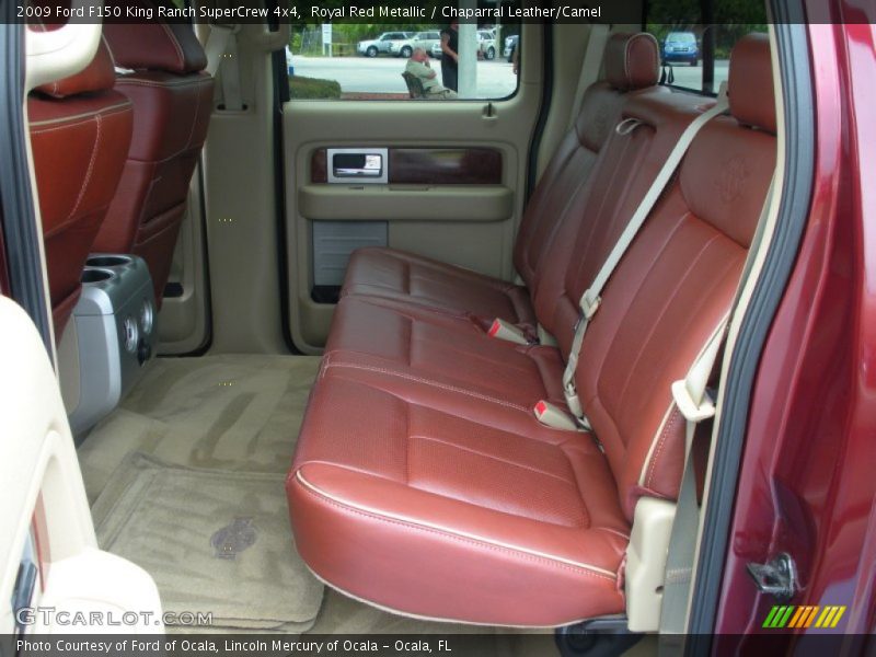  2009 F150 King Ranch SuperCrew 4x4 Chaparral Leather/Camel Interior