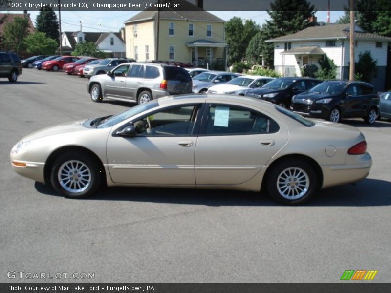 Champagne Pearl / Camel/Tan 2000 Chrysler Concorde LXi