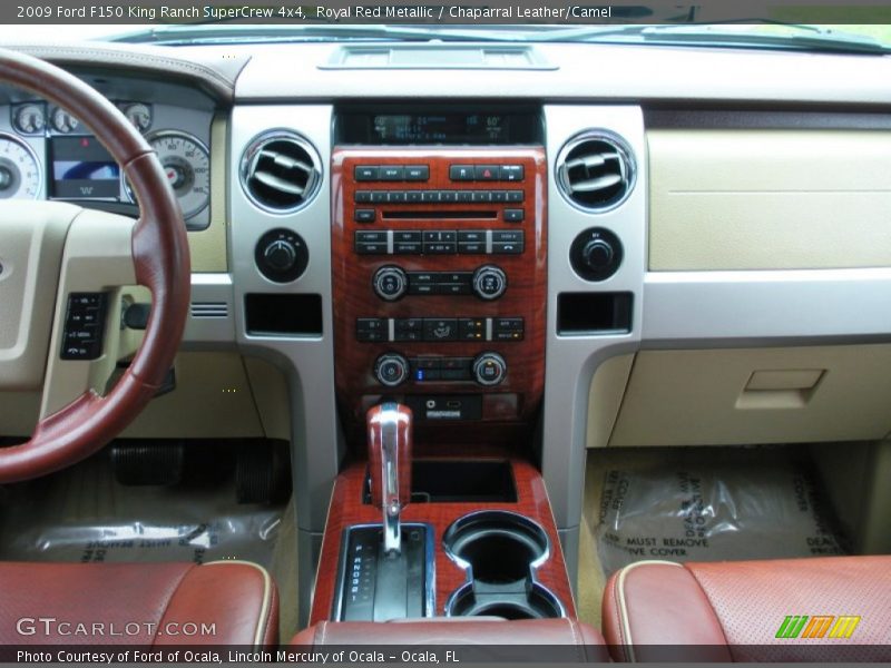 Royal Red Metallic / Chaparral Leather/Camel 2009 Ford F150 King Ranch SuperCrew 4x4