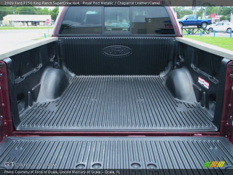 Royal Red Metallic / Chaparral Leather/Camel 2009 Ford F150 King Ranch SuperCrew 4x4