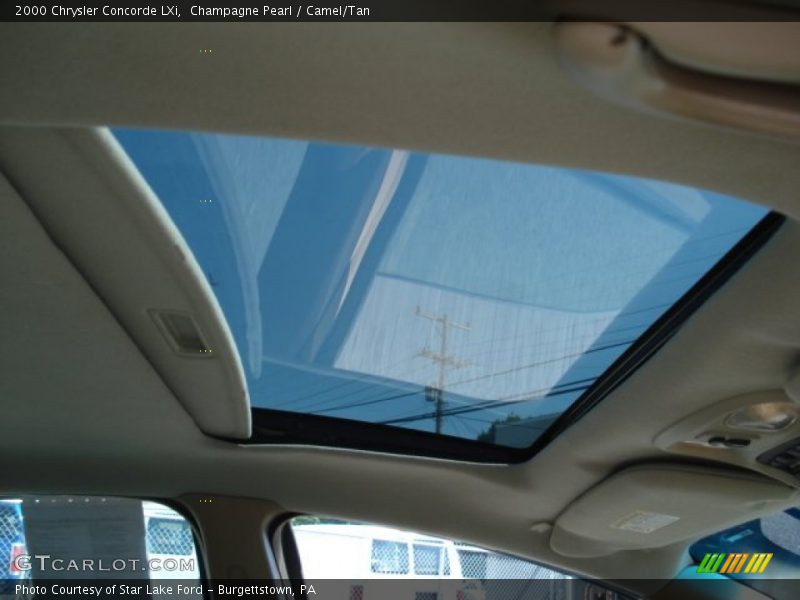Champagne Pearl / Camel/Tan 2000 Chrysler Concorde LXi