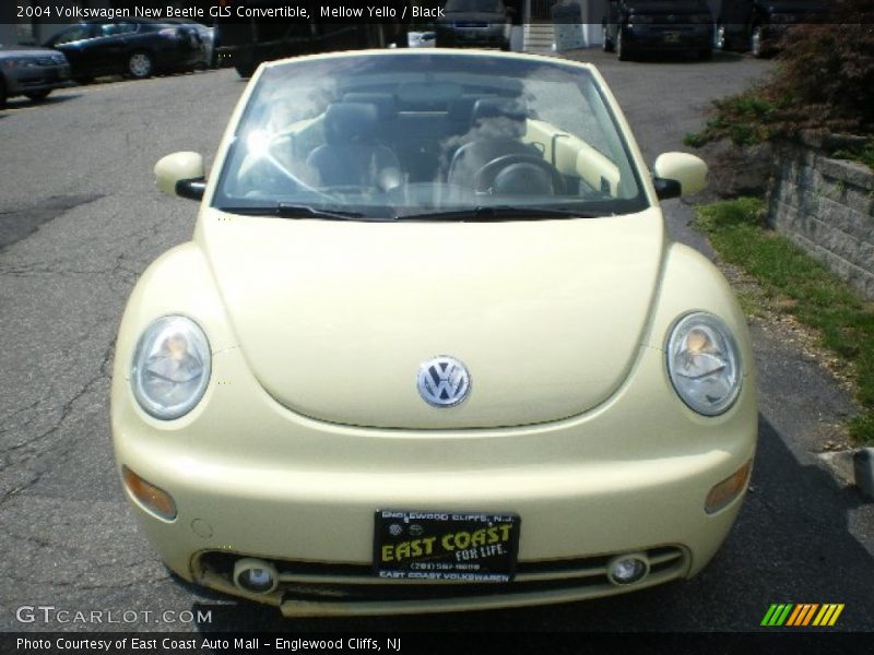 Mellow Yello / Black 2004 Volkswagen New Beetle GLS Convertible