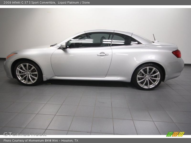  2009 G 37 S Sport Convertible Liquid Platinum