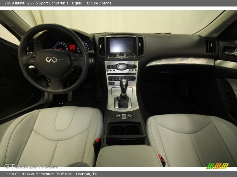 Dashboard of 2009 G 37 S Sport Convertible