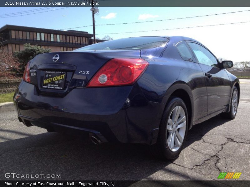 Navy Blue / Blond 2010 Nissan Altima 2.5 S Coupe