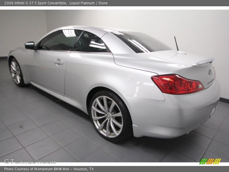  2009 G 37 S Sport Convertible Liquid Platinum