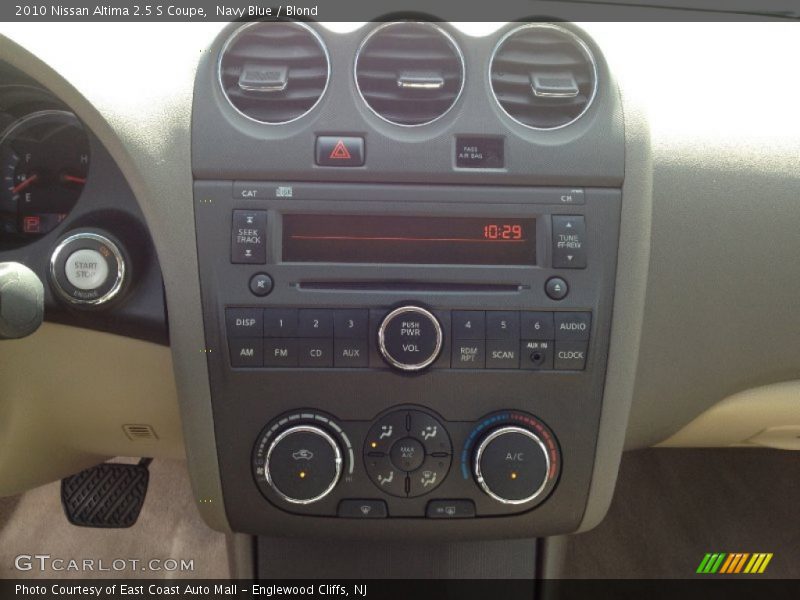 Navy Blue / Blond 2010 Nissan Altima 2.5 S Coupe