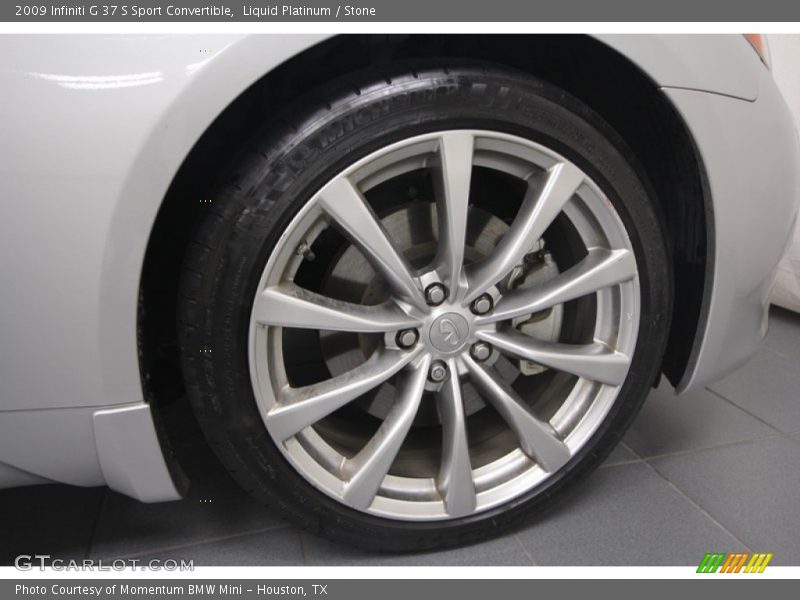  2009 G 37 S Sport Convertible Wheel