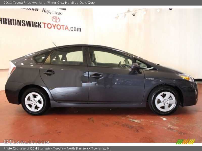 Winter Gray Metallic / Dark Gray 2011 Toyota Prius Hybrid II