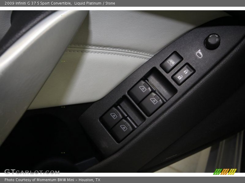 Liquid Platinum / Stone 2009 Infiniti G 37 S Sport Convertible