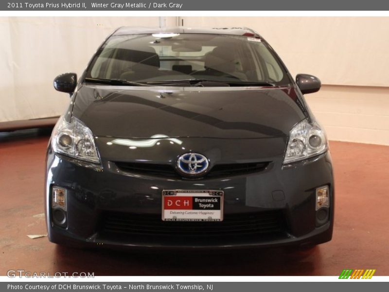 Winter Gray Metallic / Dark Gray 2011 Toyota Prius Hybrid II