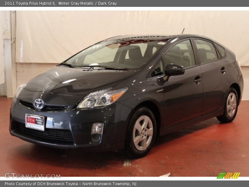 Winter Gray Metallic / Dark Gray 2011 Toyota Prius Hybrid II