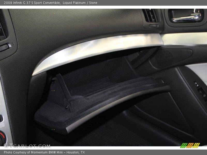 Liquid Platinum / Stone 2009 Infiniti G 37 S Sport Convertible