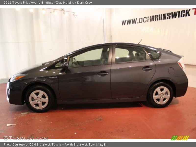 Winter Gray Metallic / Dark Gray 2011 Toyota Prius Hybrid II