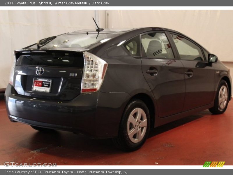 Winter Gray Metallic / Dark Gray 2011 Toyota Prius Hybrid II