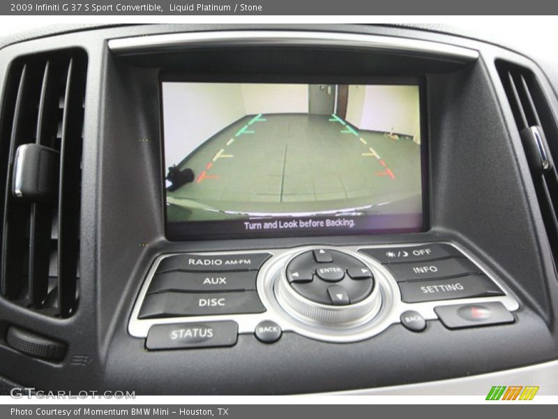 Liquid Platinum / Stone 2009 Infiniti G 37 S Sport Convertible