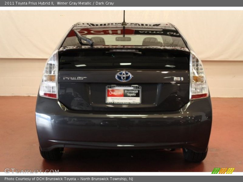 Winter Gray Metallic / Dark Gray 2011 Toyota Prius Hybrid II