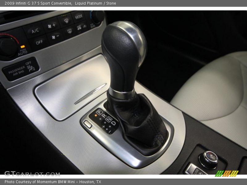  2009 G 37 S Sport Convertible 7 Speed ASC Automatic Shifter