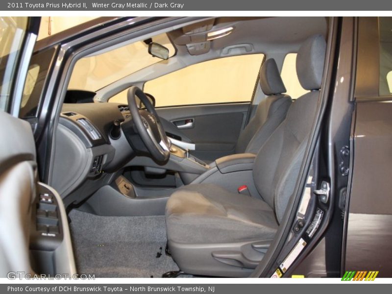 Winter Gray Metallic / Dark Gray 2011 Toyota Prius Hybrid II