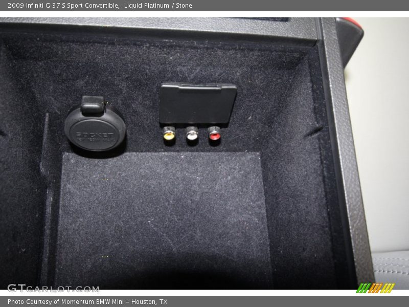 Liquid Platinum / Stone 2009 Infiniti G 37 S Sport Convertible