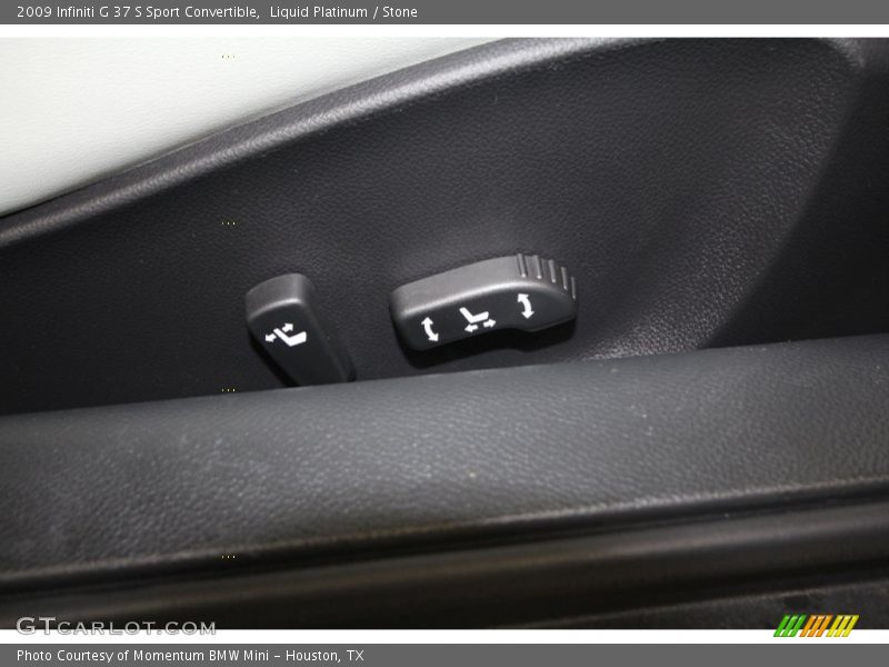 Liquid Platinum / Stone 2009 Infiniti G 37 S Sport Convertible