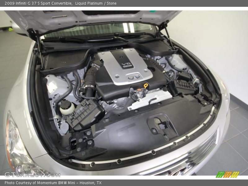 2009 G 37 S Sport Convertible Engine - 3.7 Liter DOHC 24-Valve VVEL V6