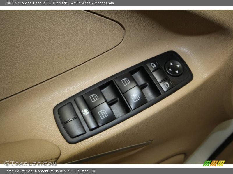 Arctic White / Macadamia 2008 Mercedes-Benz ML 350 4Matic