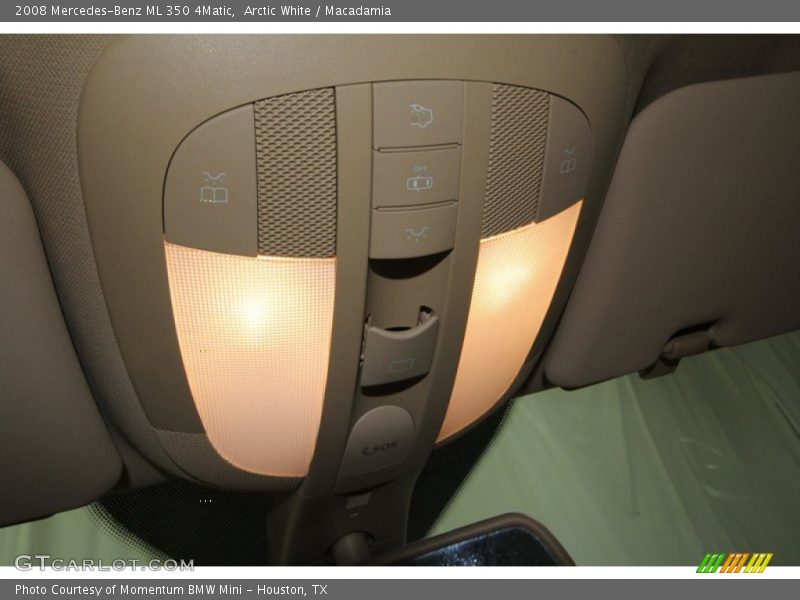 Arctic White / Macadamia 2008 Mercedes-Benz ML 350 4Matic