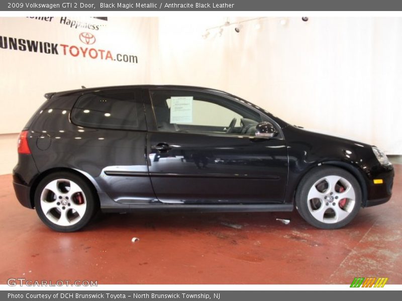 Black Magic Metallic / Anthracite Black Leather 2009 Volkswagen GTI 2 Door