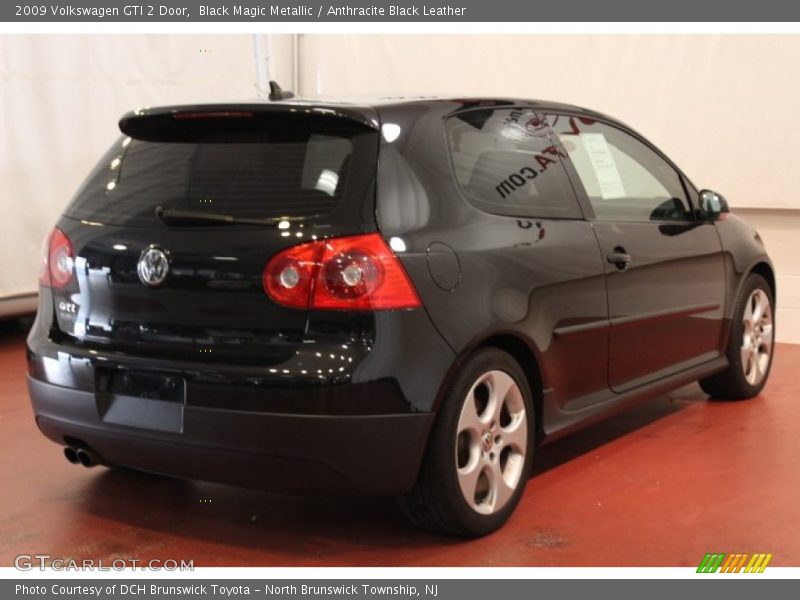 Black Magic Metallic / Anthracite Black Leather 2009 Volkswagen GTI 2 Door